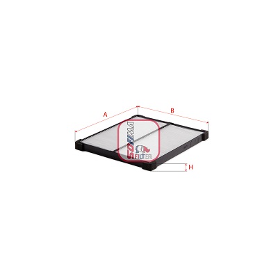SOFIMA S 3570 C Filter, cabin air for SUZUKI